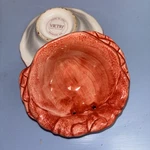 2 X Vietri Pottery Crab Dipping Bowls /trinket Dishes Italy 4" Round. Fixed Price $42.00.