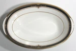 Noritake Gold And Sable Oval Vegetable Bowl #9758 Red Dots. Fixed Price $125.00.