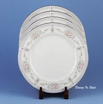Mikasa Hamilton: Set Of Dinner Plates,superb+ Condition! L9032. Fixed Price $7.58.