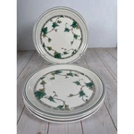 Keltcraft Noritake Ivy Lane 9180 Salad Plates Set 4 7 5/8" Ireland Stoneware. Fixed Price $29.99.