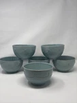Retired Juliska Berry & Thread 6" Cereal Bowls - Ice Blue Set Of Gustavian. Fixed Price $330.00.