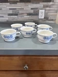 Set 6 Vintage 1980'S Pfaltzgraff Yorktowne Coffee/tea Cup # 7-1. Fixed Price $9.99.