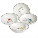 New Noritake Le Restaurant Pasta Bowl Set 22CM 4PCE. Fixed Price $29.22.