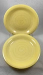 Citrus Grove Yellow Swirl C8G4 Stoneware Salad Plates 7.7IN Set Of. Fixed Price $22.00.