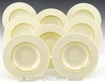 Lenox Usa Cretan 6-1/2" Rimmed Fruit Dessert Berry Bowls Set Of 8 Mint. Fixed Price $79.16.