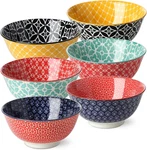 Dowan Soup Bowls Set Of 6, Cereal For Kitchen, 23 Oz Large Ceramic Bowl,. Fixed Price $56.99.