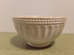 Lenox French Perle Bead All Purpose Bowl White/beige Preowned 3.75". Fixed Price $14.99.