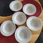 Martha Stewart Everyday Mse Embossed Rimmed Cereal Soup Bowls Set Of 6. Fixed Price $38.95.