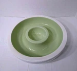 Loop Chip Dip Ceramic Bowl By Designer Hans-aichen For Ideas. Fixed Price $34.95.