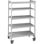 Cambro CPMU244867V4480 Camshelving 24"W X 48"L 67H Premium Mobile Starter Unit. Fixed Price $745.00.