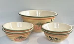 Certified International Hand Painted Olives Pasta Or Salad Bowl Serving Set. Fixed Price $45.00.