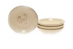 American Retro Ivory Dipping Sauce Bowls 4"- Set Of Embossed Rooster 2004. Fixed Price $24.99.