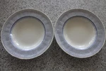2 Mason's Louise 9 Inch Large Rim Soup Bowls. Fixed Price $29.99.