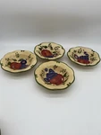 Home Trends Granada Soup Cereal Bowls Lrg Hand Painted 8"-SET Of 4 Earthenware. Fixed Price $21.00.