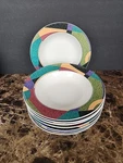 Set Of 8 Studio Nova Impulse Soup Cereal Salad Bowls 1/4" Thailand Y2262. Fixed Price $59.99.