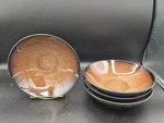 Set Of 4 Gourmet Basic By Mikasa Verona Dinnerware Cereal Bowls, Open Box. Fixed Price $27.99.
