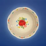 Pioneer Woman Sweet Rose Footed Bowl 6 Blue Floral Farmhouse Cereal. Fixed Price $9.99.