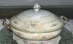 Vintage 1930S Noritake (morimura) N830 8.5" Covered Vegetable. Fixed Price $49.00.