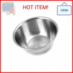 Stainless Steel Mixing Bowl, Large 10.25 5.25IN, 4.25 Quart Capacity. Fixed Price $21.46.