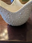 Pottery Barn Ceramic Starfish Decorated Serving Snack Bowls Taupe 7" Set Of 2. Fixed Price $30.00.