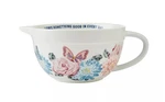 Dolly Parton 2.5 Quart Ceramic Batter Bowl Floral And Butterfly 11" X 8" 4.6". Fixed Price $18.00.