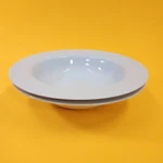 2 Pier 1 Luminous White Porcelain Bowls Soup Pasta Set Rim Cereal Dishes Lot. Fixed Price $32.99.
