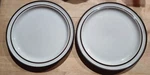Vintage Noritake Stoneware Tundra Pattern #8959 Salad Plates Japan 8.25". Fixed Price $9.99.