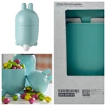 Ikea Tjarlek Turquoise Bunny Stoneware Bowl W/ Lid - 405.870.94. Fixed Price $31.47.