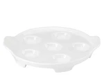The French Chefs 262060 Porcelain White Snail Dish 5.75". Fixed Price $27.30.