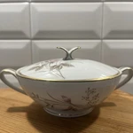 Vgt Noritake Fine China #5763 Luise Japan Covered Sugar Bowl W/lid Handles. Fixed Price $10.00.