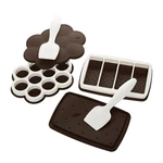 Chef'n Sweet Spot Ice Cream Sandwich Maker, Set Of 2, Brown. Fixed Price $29.99.