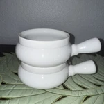 Sur La Table 2 French Onion Soup Bowls/crocks Handles Mint. Fixed Price $12.99.