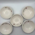 Vintage Franciscan Duet Fruit/dessert Bowl 5 Set Of Minor Chips. Fixed Price $19.99.