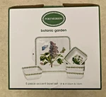 Portmeirion Botanic Garden 5-PIECE Accent Bowl Set BG78046-X. Fixed Price $51.49.