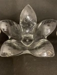 The Flower Bowl 1988 Grainware Carlisle Clear Acrylic Large GW760. Fixed Price $23.50.