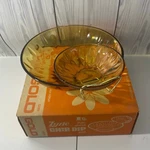 Vintage Hazelware Lyric Gold Chip & Dip Set W/clip Original Box (read). Fixed Price $24.00.