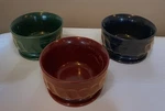 Dined Turnbury Set Of Cranberry Blue Green 5 Oz Bowl Melmac Melamine #3300. Fixed Price $24.85.