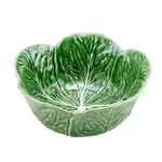 Bordallo Pinheiro Cabbage Green Tall Salad Bowl 11"D. Fixed Price $130.00.