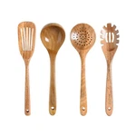 Acacia Wooden Set, 4 Piece Kitchen Includes Spaghetti S.... Fixed Price $25.32.