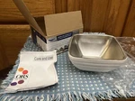 Aluminum Vollrath Insulated Bowl Cold Small Double Wall 5.5X2.75 47619 3/4 Qt. Fixed Price $55.00.