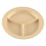 Get G.e.t. CP-530-T 9 3-COMPARTMENT Plate Break Resistant Dishwasher Safe. Fixed Price $112.02.