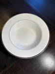 Mikasa, Cameo Platinum, Round Vegetable Bowl 10,.7/8. Fixed Price $19.51.