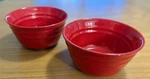 Set Of 2 Rachael Ray Double Ridge Cereal Soup Bowls Retired. Fixed Price $15.99.