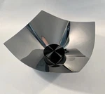 Alessi 7224 Lobo Square Modern Fruit Bowl, Mirror Polished Ss, Silvio Coppola. Fixed Price $45.50.