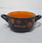 Porcelain Soup Bowl Rice Two Handle Unique Look High Quality Home & Office Cor. Fixed Price $25.90.
