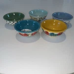 The Pioneer Woman Flea Market 5-PIECE 3.12-INCH Dip Bowl Set. Fixed Price $19.99.