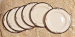 Noritake Grasmere 76567 Japan Saucer Bread Salad Plates (6 Pieces). Fixed Price $13.00.