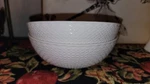 Set 4 Lenox Entertain 365 Surface Cereal Bowls All Purpose White Mint. Fixed Price $38.00.
