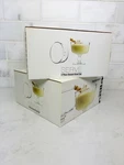 Macy's The Cellar 4-PIECE Glass Dessert Bowl Set X2 Dishwasher Safe, New In Box. Fixed Price $35.00.