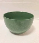 Designpac Green Leaf Ceramic Bowl Glossy Finish Round Dishwasher Microwave Safe. Fixed Price $12.50.
